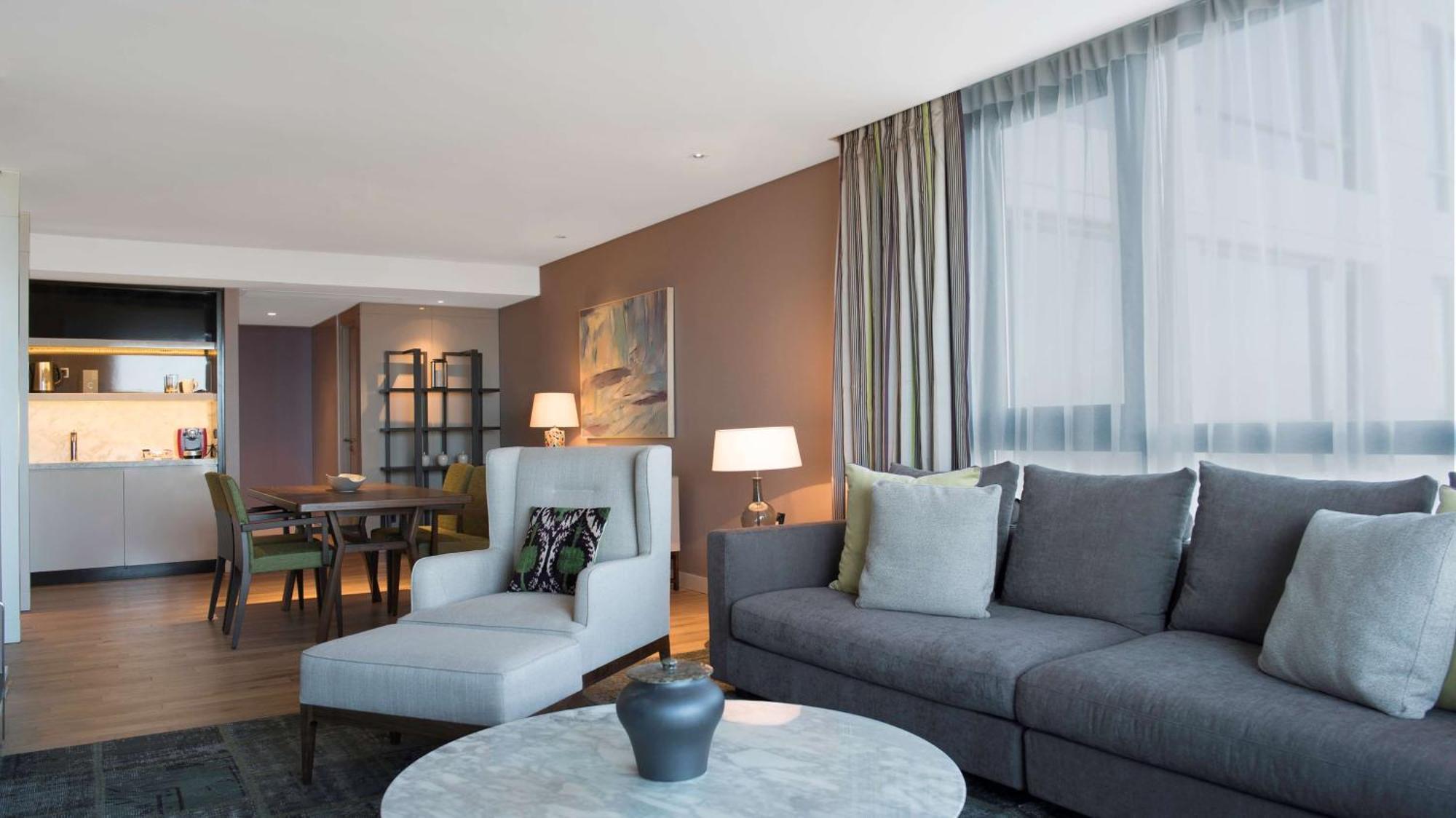Готель Hyatt Centric Монтевідео Екстер'єр фото A living room at the hotel